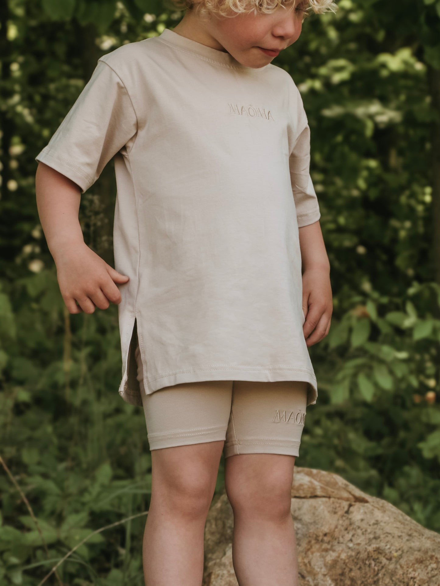 Biker short uni pour enfant