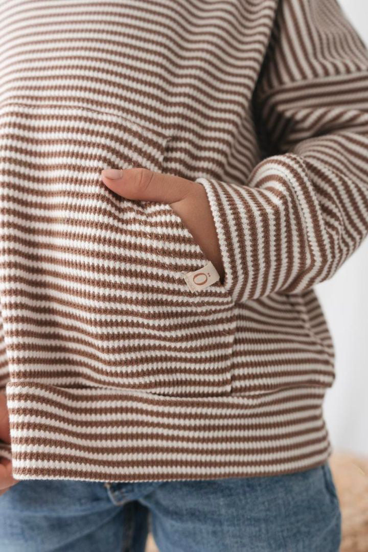 Ensemble gaufré évolutif à 2 pièces manches longues pour enfant - Macaron