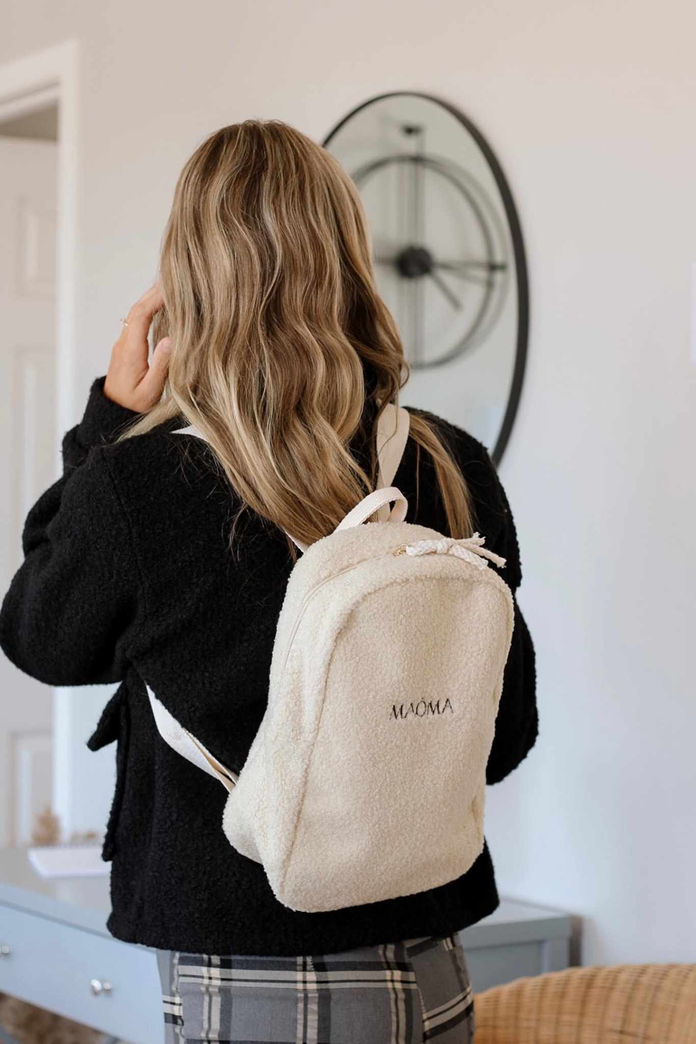 Mini sac à dos en sherpa MAÖMA