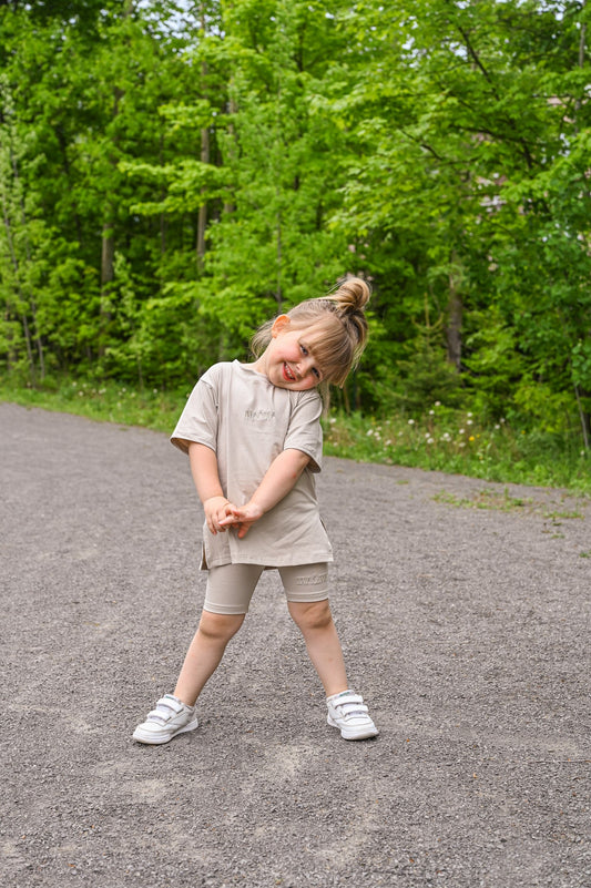 T-shirt oversized uni pour enfant